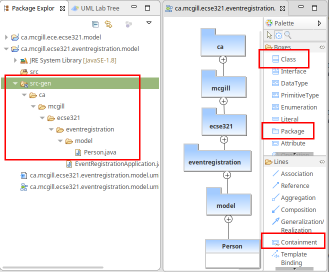 Class Diagram Packages